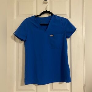 Figs Scrub Top XXS - blue